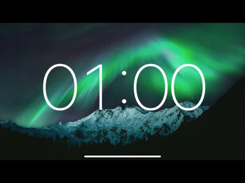 1 Minute Timer - Soft Peaceful Music