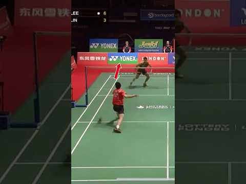 Don't go CROSS 🫣  #badminton