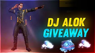 Free Dj Alok Giveaway | Free Diamond Giveaway - Free Fire Live