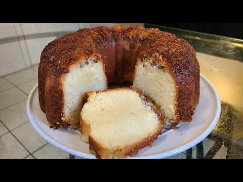 Homemade Coconut Rum Cake