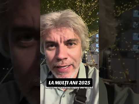 La Mulți Ani 2025 - Vă mulțumesc pentru încă un an împreună #2025 #lamultiani #revelion