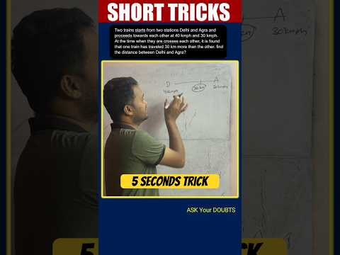 Short tricks #148 Trains speed #rrb #rrbjobs #maths #mathstricks #rrbalp2024 #viralvideo #arithmetic