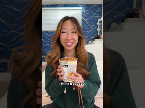 Curry Cup Noodles Taste Test! #shorts  #ramen #foodreview #mukbang #tasty