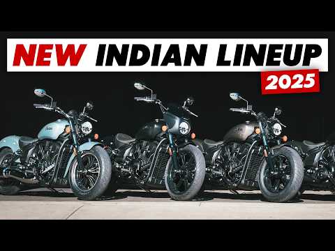 Indian Announce New Lineup For 2025 (Scout Sixty Bobber & Classic, Springfield, Roadmaster Elite)