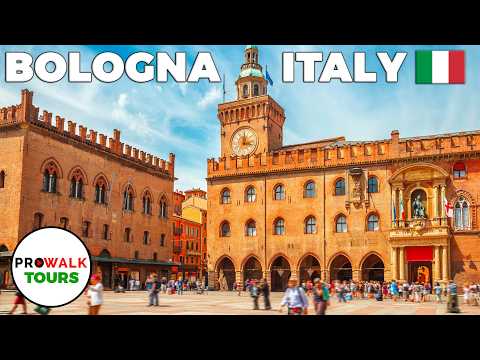 Bologna 🇮🇹 Walking Tour - 4K60fps with Captions - Prowalk Tours Italy