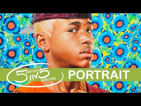 PORTRAIT | 5 Artists in 5 Minutes | LittleArtTalks