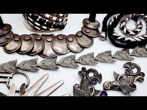 MY BEST OLD MEXICAN SILVER JEWELRY: SPRATLING, MARGOT, ANTONIO, CASTILLO #mexican #silver #jewelry