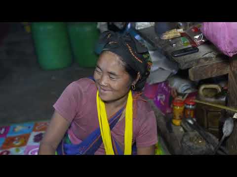 Nepali village || Cooking green vegetables in the village