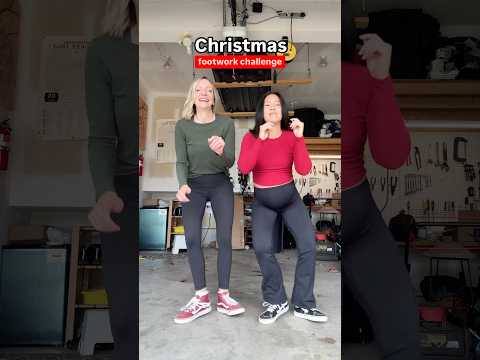 8 days till Xmas! Footwork challenge #christmascountdown