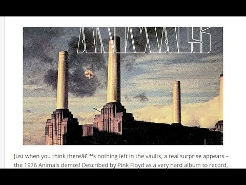 Pink Floyd - " Pigs , Three different ones" Rare Studio Outtakes  1976  (: ANIMALS :)