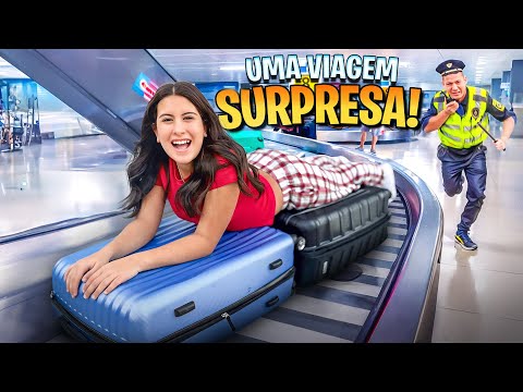 I surprised my family with a surprise trip! * Did they like it?