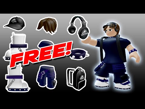 Grab These BLACK ROBLOX AVATAR Outfit Items No Robux! [2025]