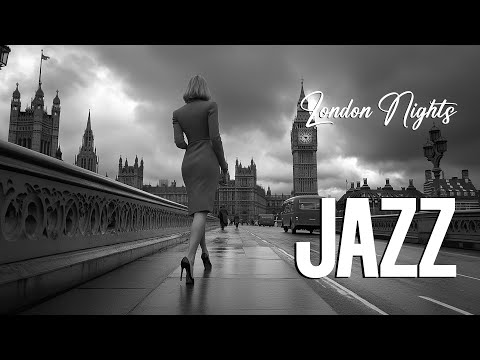 Vintage Cars & Swing Jazz 🎷 Classic 1930s-1940s London Nights | Big Band Music for Retro Elegance