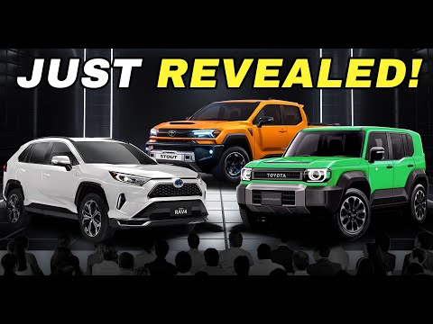 Toyota CEO Reveals 3 New 2024 Models: GAME OVER For All Competition!