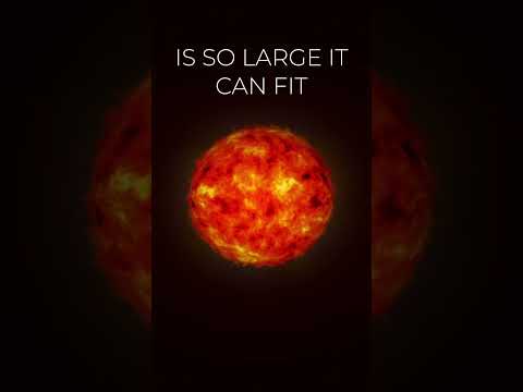 Largest star known to man...