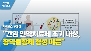 "간암 면역치료제 조기 내성, 항약물항체 형성 때문" / YTN 사이언스