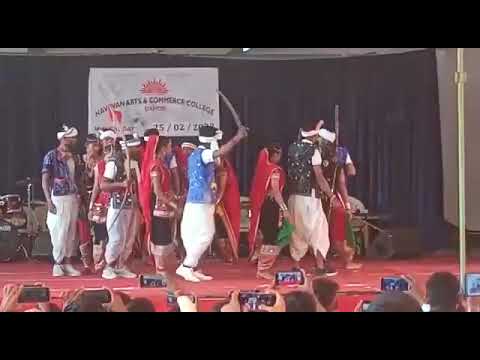 navjivan art's and commerce Colleges Dahod//Adivasi timli dance 2023