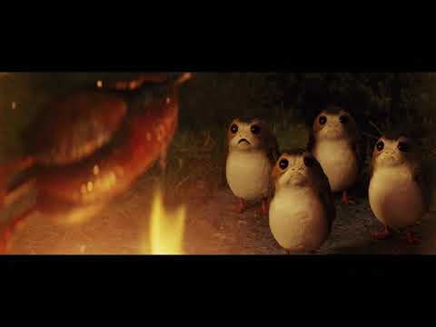 Star Wars The Last Jedi Porgs Guilt Trip Chewbacca 4K