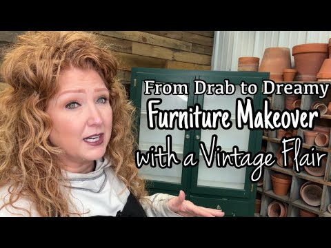 From Drab to Dreamy: Cottagecore Furniture Makeover with Vintage Flair