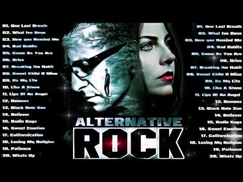 Alternative Rock 90s 2000 Hits || Evanescence, Linkin Park, Metallica, Green Day, Coldplay, Creed