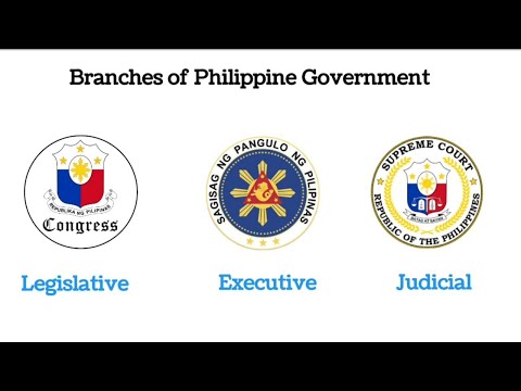 The Three Branches of Philippine Government