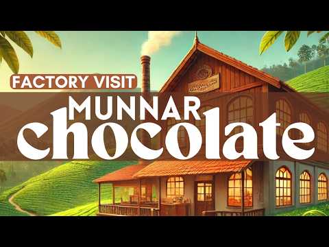 Munnar's Chocolate Factory Tour #MunnarChocolateFactory #ChocolateMaking#MunnarVlog