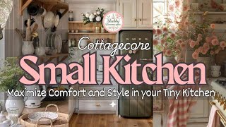 👩🏼‍🍳✨ Charming Cottagecore Kitchen Ideas for Tight Spaces| Cottagecore Decor Ideas