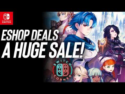 This Nintendo ESHOP Sale Is HUGE | Nintendo Switch ESHOP Deals | Unicorn Overlord, Persona & More