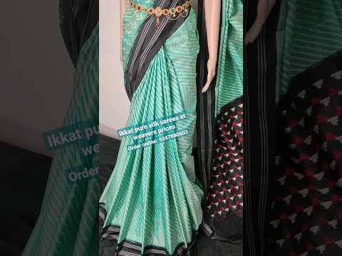 Latest pure pattu ikkat sarees #pochampallysarees #silksarees #sareeshopping | Shilpa Weaves