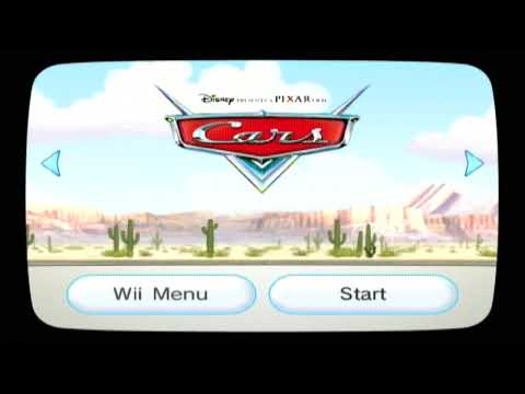 Opening To Cars 2006 Nintendo Wii Game