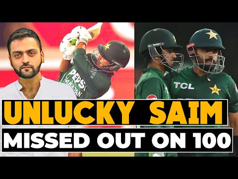 Unlucky Saim Ayub left on 98* | MISSED OUT on 100 | Pakistan vs South Africa 2nd T20I