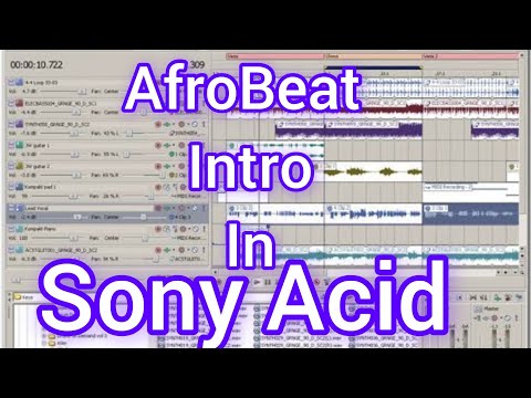 Best AfroBeat intro🔥🔥🔥Sony Acid made scratch ❣️ Mixtape Loading #2023 #afrobeat #dj #music #viral