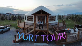 Flathead Lake, MT | Yurt Tour