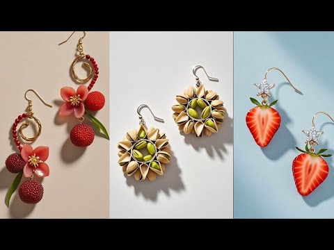 Natural Beauty: Handmade Jewelry & Bags from Fruits & Veggies