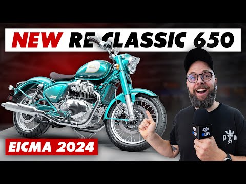 New 2025 Royal Enfield Classic 650 Announced: Everything You Need To Know @ EICMA 2024