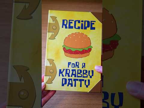 How to Make Krabby Patty from SpongeBob SquarePants! 🍔 #spongebob #burgers