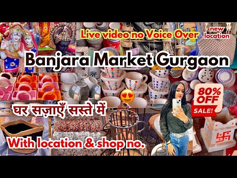 Banjara Market|Banjara Market Gurgaon|Banjara Market Latest Video | That Pinkish Girl