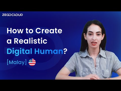 Meet "Ada" Speaking Malay | How to Create a Realistic Digital Human in 5 mins