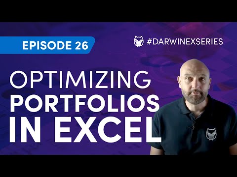 Optimizing Portfolio Return vs Risk on the Efficient Frontier in Excel  |  The Tangency Portfolio