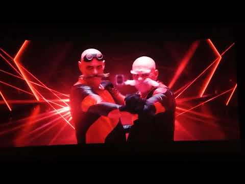 Eggman and Gerald dance fight