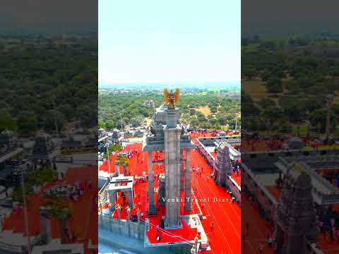 శ్రీవారి గరుడ వాహనం 🙏🏻🙏🏻....#garudavahanam #garuda #srinivasa #swarnagiri #bhongir #venkitraveldiary