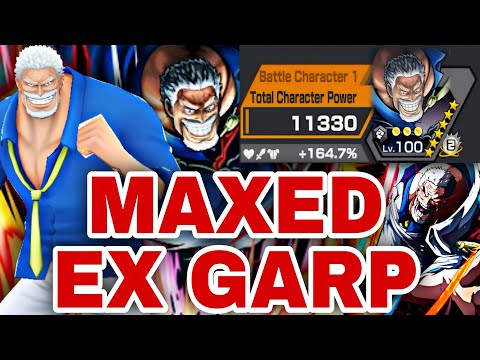 NEW EX GARP HITS LIKE A TRUCK! 😤 | One Piece Bounty Rush OPBR | 6⭐ Ex Garp