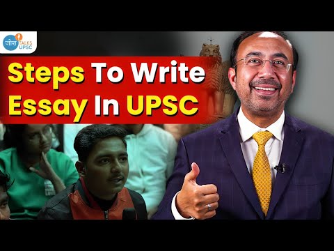 How to write upsc essay and it is different form answer writing? | @ksg_ias | Josh Talks UPSC