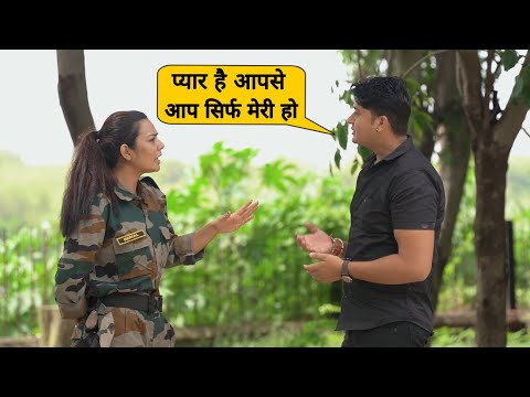 Proposing to lady Army prank || by Sumit Cool Dubey