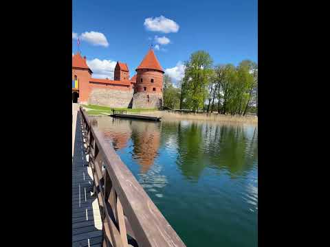 Trakai Island Castel #travel #lithuania