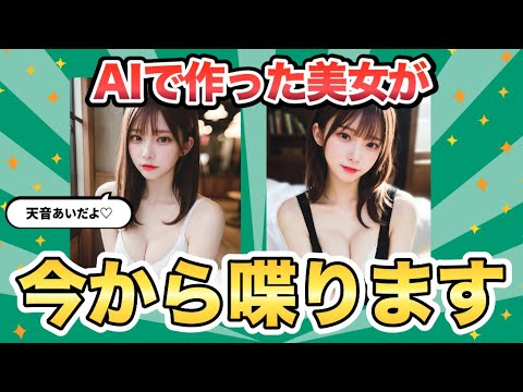 【無料で使える】話題のAI美女を動かしながら喋らせる方法