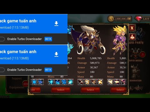 epic heroes war hướng dẫn cách chơi và cách tải bản hack hr100 /tặng acc