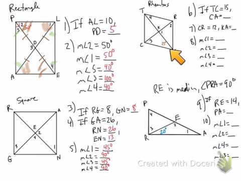 geometry b-day 5-4 "in class" exercise