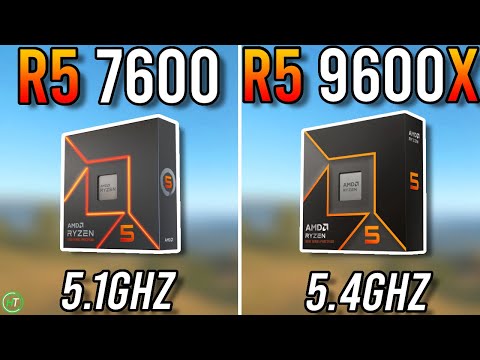 Ryzen 5 7600 vs Ryzen 5 9600X - 1080p/1440p/4K