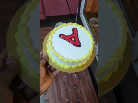 A Word Cake 🍰Design || #viral #shorts